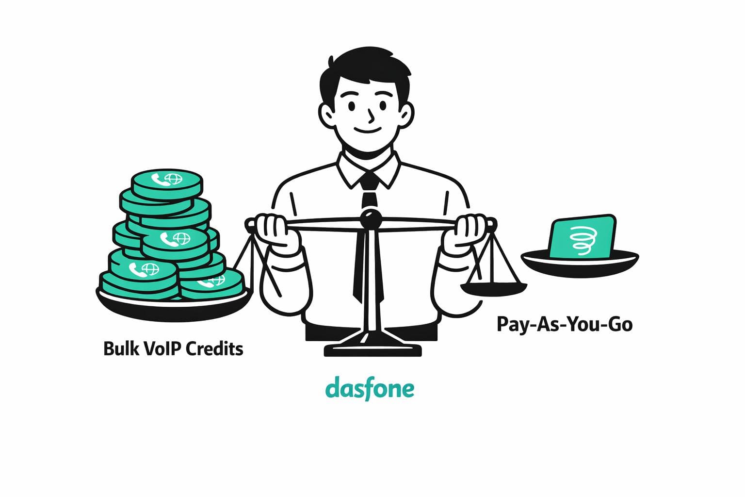 Bulk VoIP Credits vs. Pay-As-You-Go